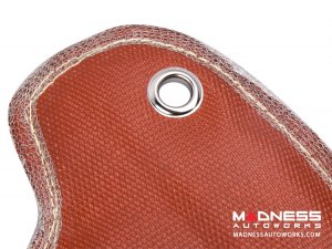 Dodge Dart Thermal Turbo Blanket - 1.4L Turbo - SILA Concepts - Red Silicone/ Fiberglass